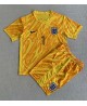 Günstige England Jordan Pickford #1 Torwart Heimtrikotsatz Kinder EM 2024 Kurzarm (+ Kurze Hosen)